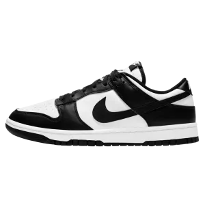 Nike Dunk Low 'Black White' Nike Dunk casual shoes with iconic low-top shape