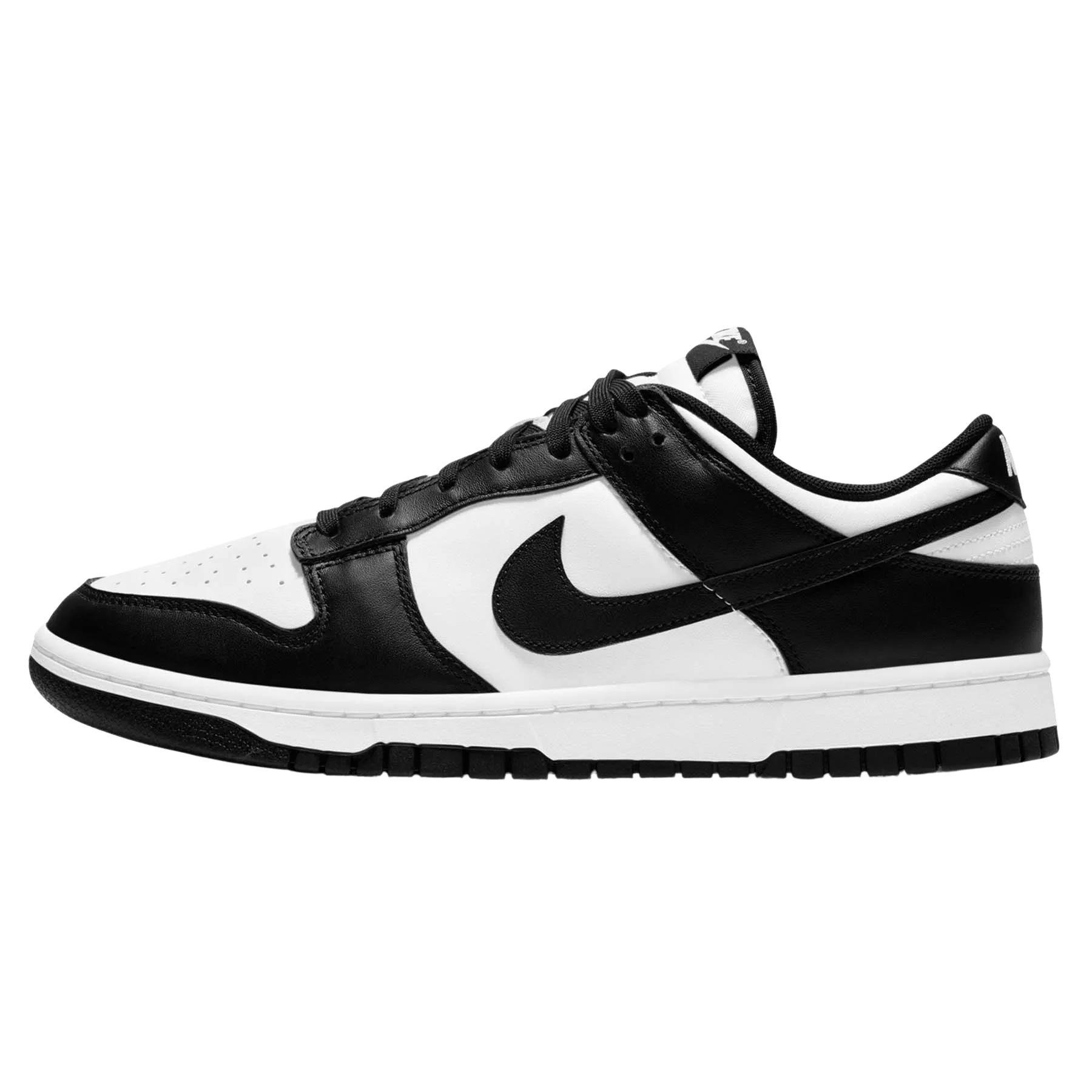 Nike Dunk Low 'Black White' Nike Dunk casual shoes with iconic low-top shape
