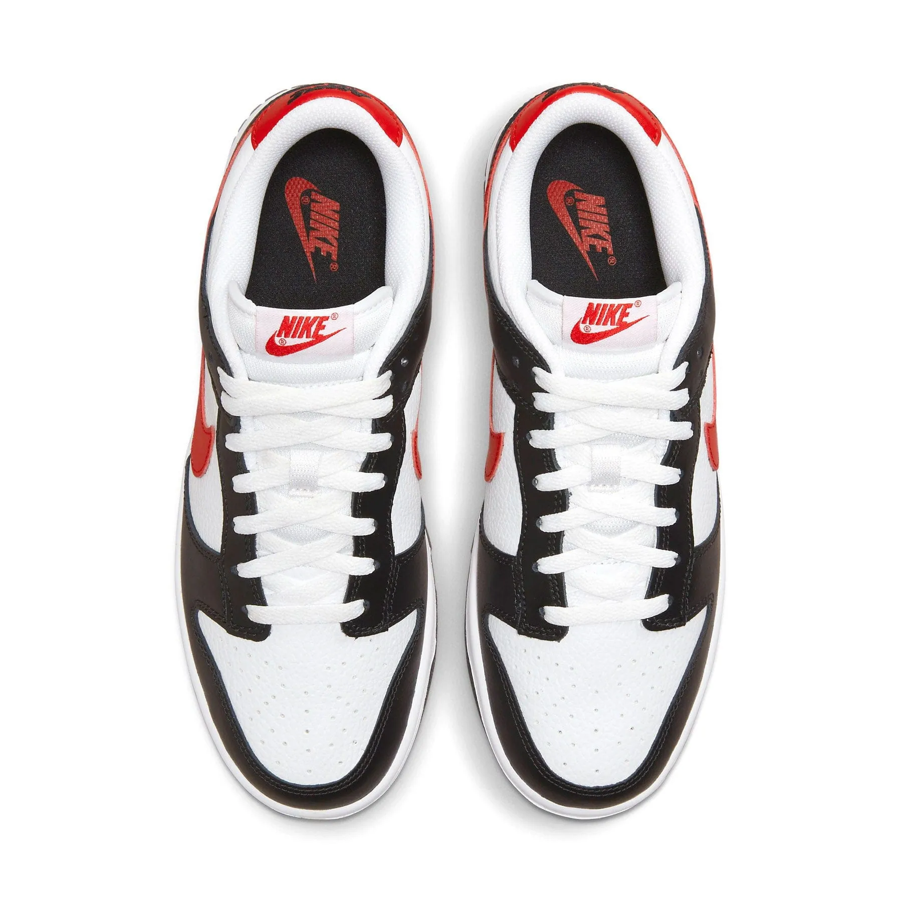 Nike Dunk Low 'Black White Red' Nike Dunk stylish shoes