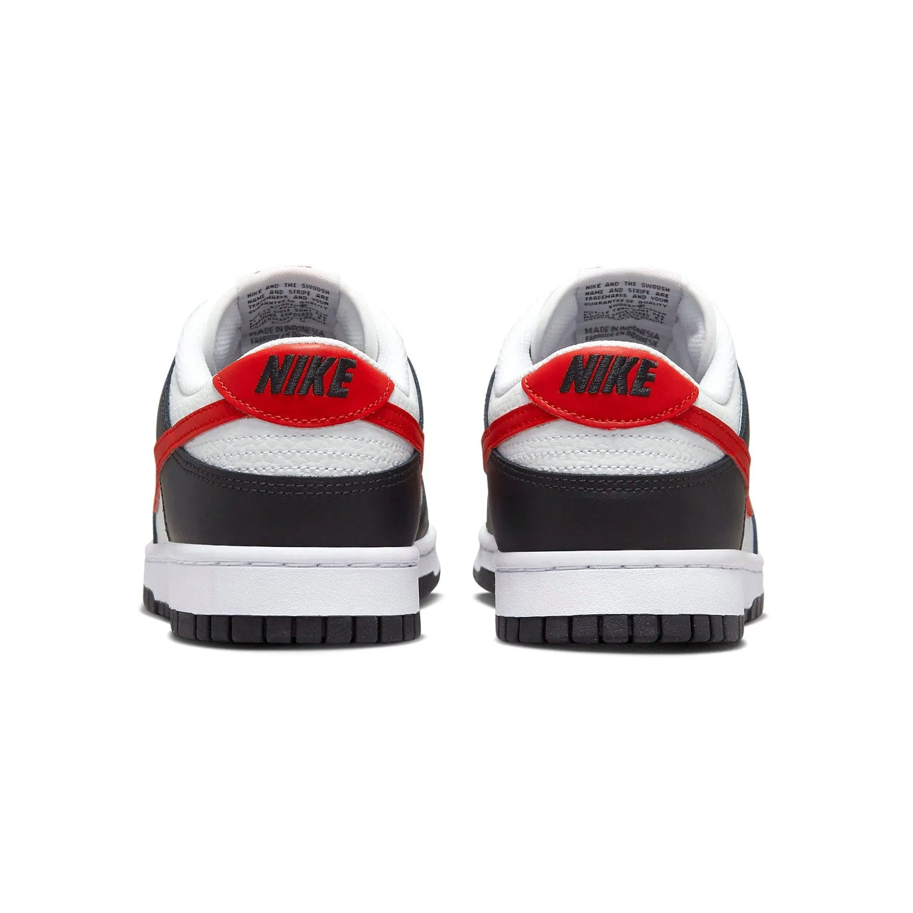 Nike Dunk Low 'Black White Red' Nike Dunk stylish shoes