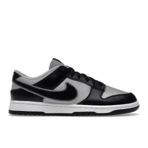Nike Dunk Low Chenille Swoosh Black Grey Nike Dunk stylish shoes for sport and street