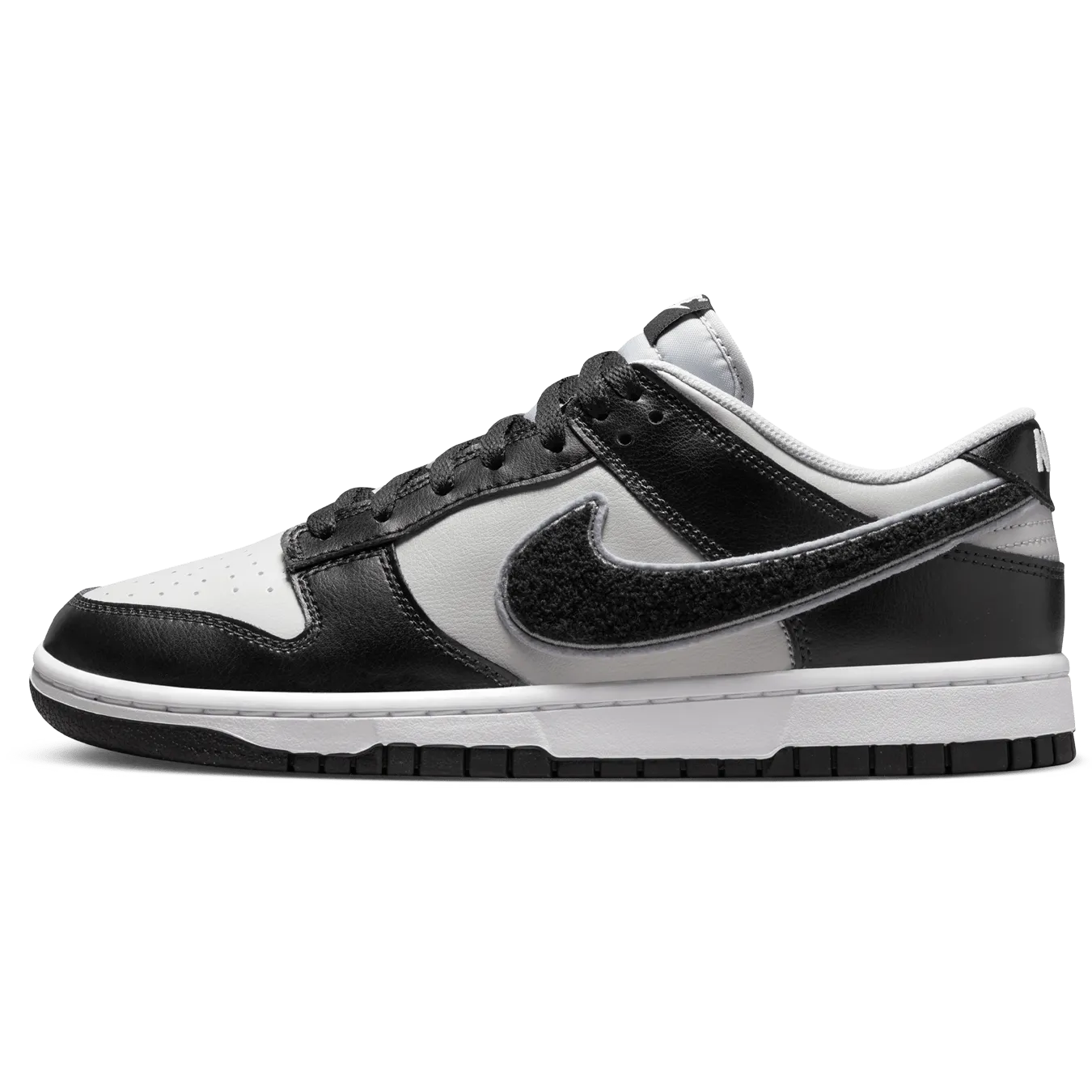 Nike Dunk Low 'Chenille Swoosh' Nike Dunk casual shoes with iconic low-top shape