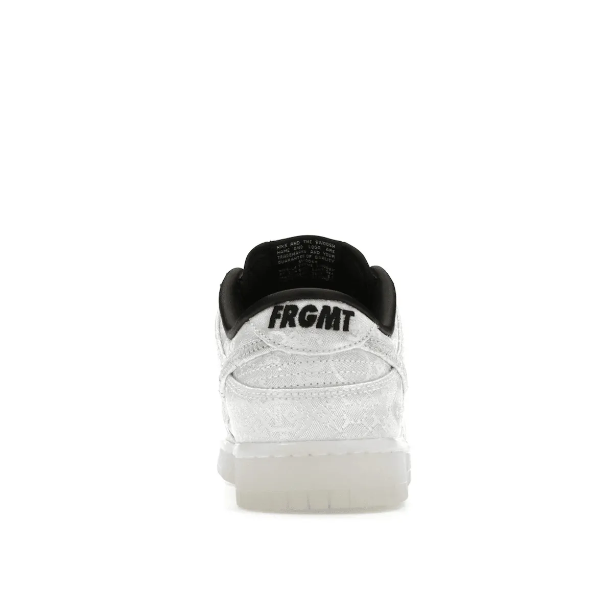Nike Dunk Low CLOT Fragment White Nike Dunk heritage sneakers