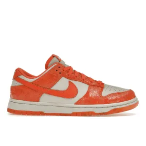 Nike Dunk Low Cracked Orange Nike Dunk stylish shoes for sport and street