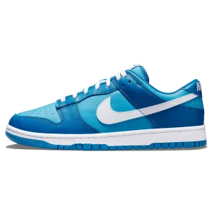 Nike Dunk Low 'Dark Marina Blue' Nike Dunk casual shoes with iconic low-top shape