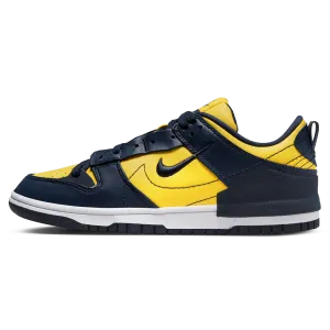 Nike Dunk Low Disrupt 2 'Michigan' Nike Dunk casual shoes with iconic low-top shape