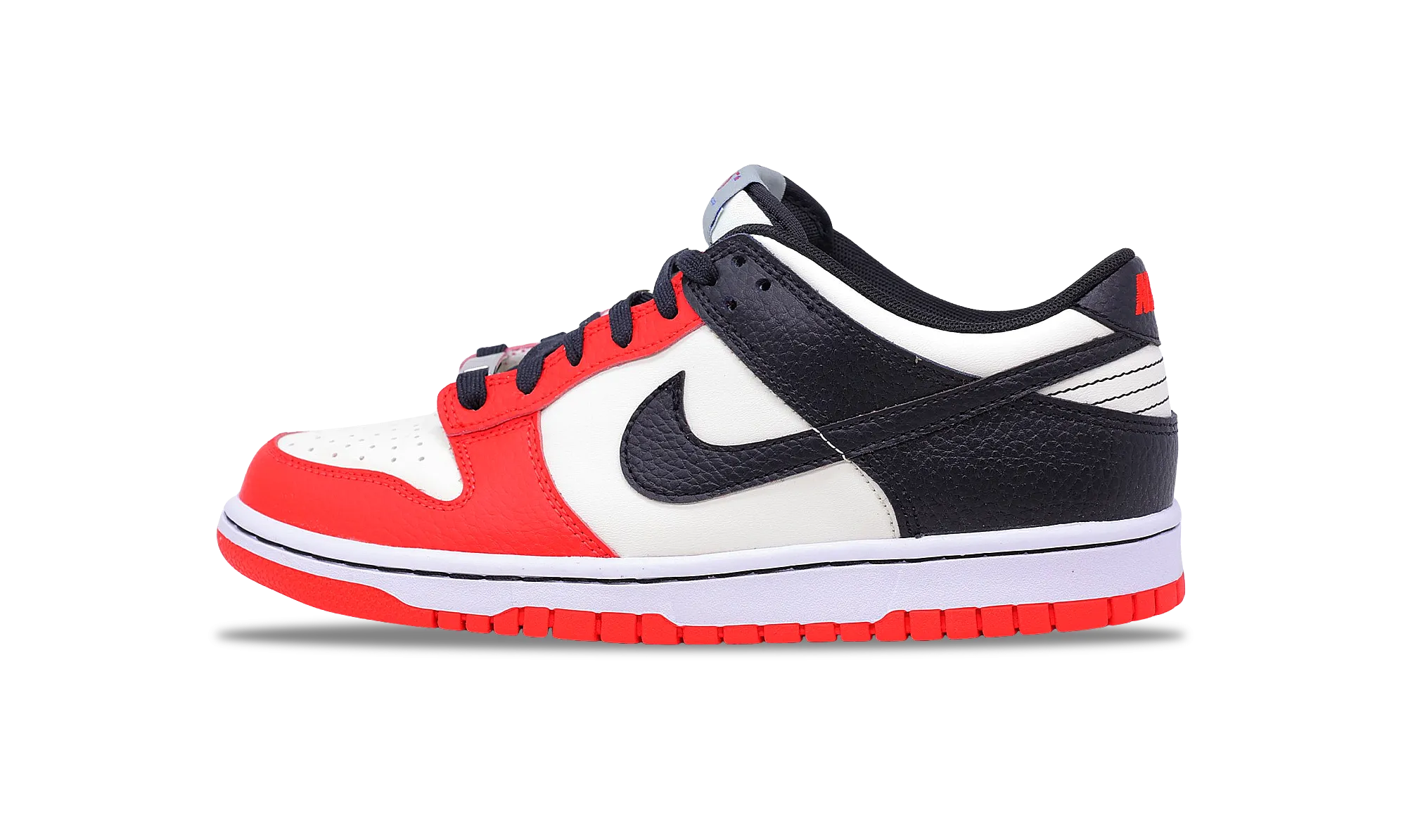 Nike Dunk Low EMB x NBA 75th Anniversary GS (DO6288-100) Grade School Size 5Y-7Y nike dunk trendy streetwear shoes