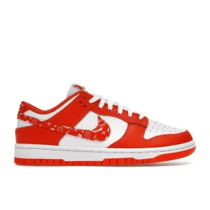 Nike Dunk Low Essential Paisley Pack Orange Nike Dunk stylish shoes for sport and street