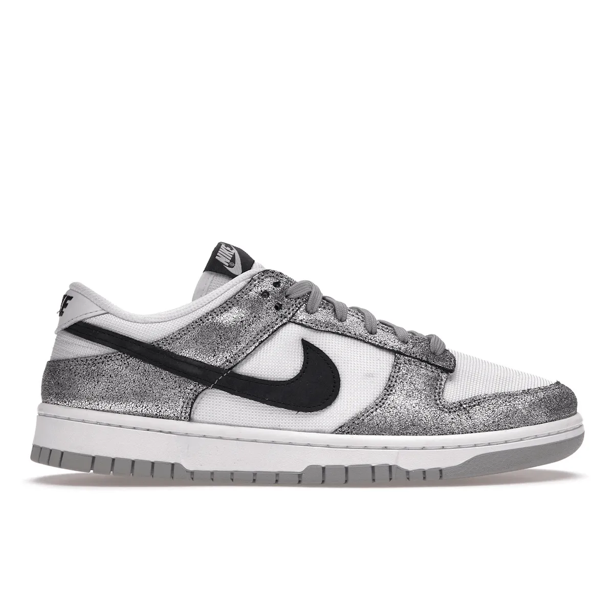 Nike Dunk Low Golden Gals Metallic Silver Nike Dunk stylish shoes for sport and street