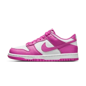 Nike Dunk Low GS 'Active Fuchsia' Nike Dunk casual shoes with iconic low-top shape