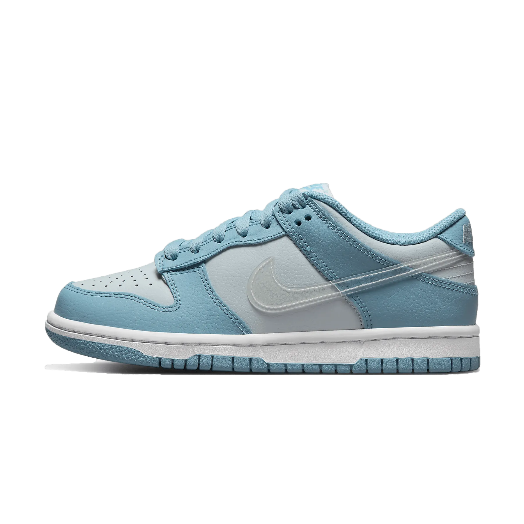 Nike Dunk Low GS 'Aura Clear' Nike Dunk casual shoes with iconic low-top shape