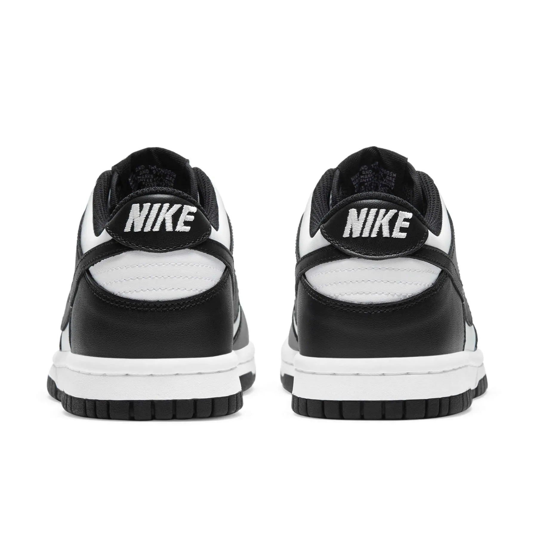 Nike Dunk Low GS 'Black White' Nike Dunk stylish shoes