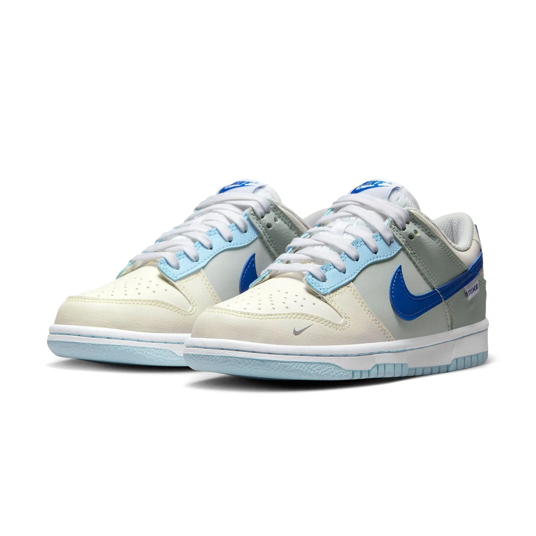 Nike Dunk Low GS 'Just Stitch It - Hyper Royal' Nike Dunk stylish shoes