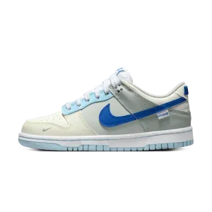 Nike Dunk Low GS 'Just Stitch It - Hyper Royal' Nike Dunk casual shoes with iconic low-top shape
