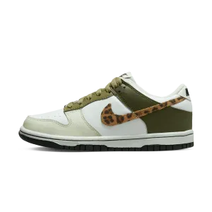 Nike Dunk Low GS 'Leopard' Nike Dunk casual shoes with iconic low-top shape
