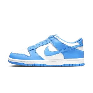 Nike Dunk Low GS 'University Blue' Nike Dunk casual shoes with iconic low-top shape