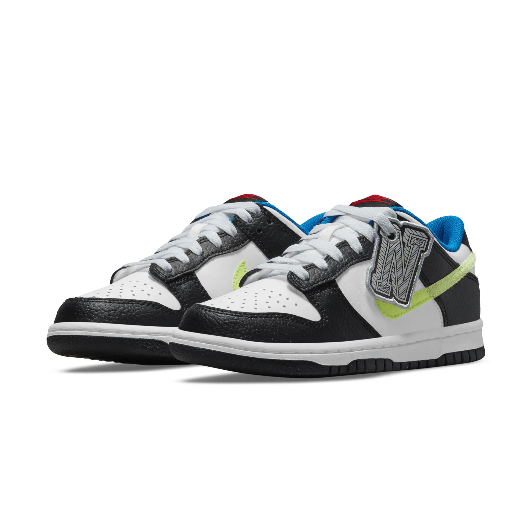 Nike Dunk Low GS 'White Light Lemon Twist' Nike Dunk stylish shoes
