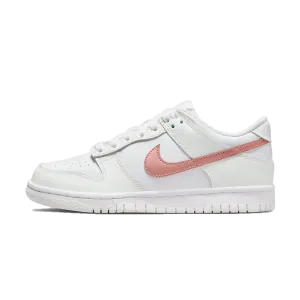 Nike Dunk Low GS 'White Metallic Red Bronze' Nike Dunk casual shoes with iconic low-top shape
