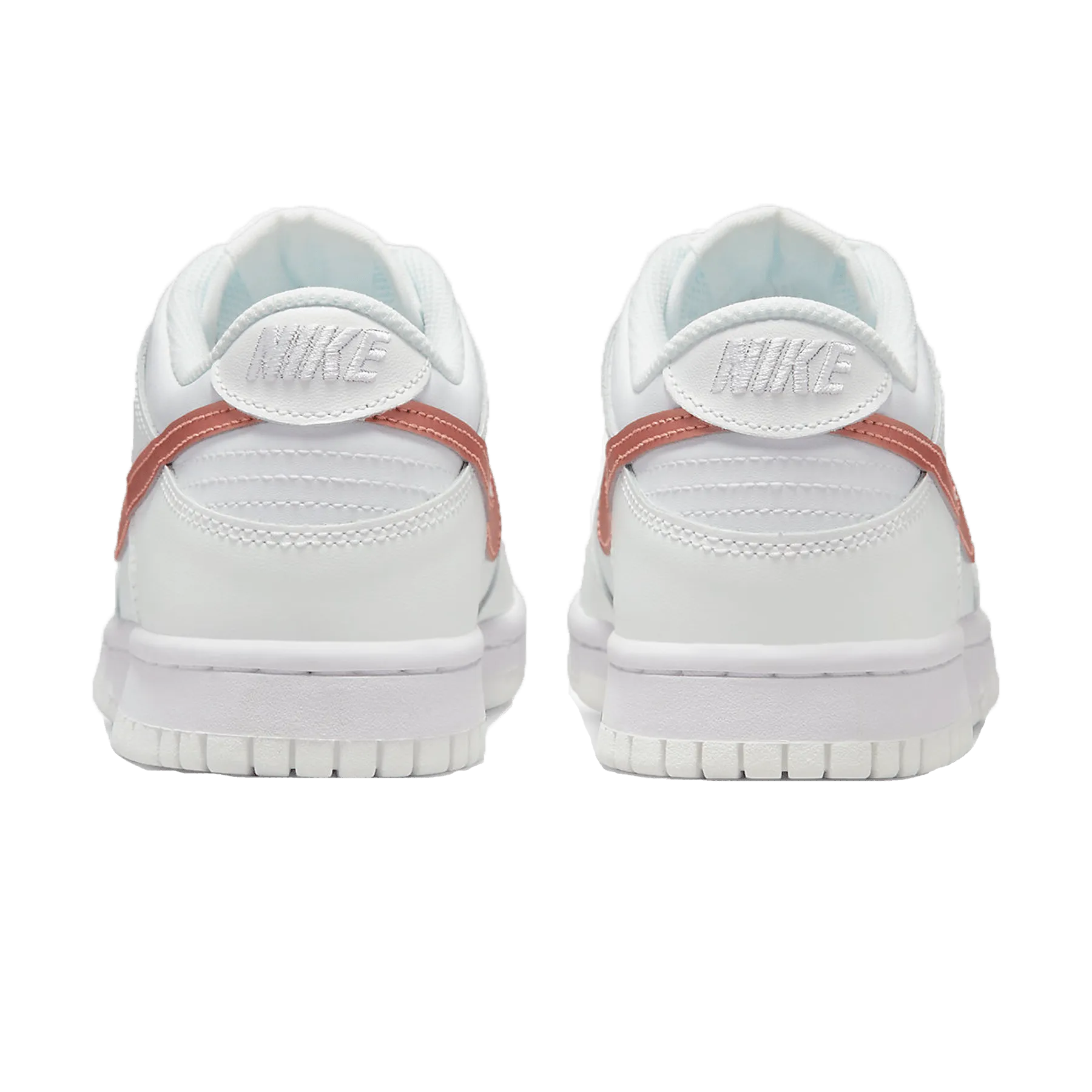 Nike Dunk Low GS 'White Metallic Red Bronze' Nike Dunk stylish shoes
