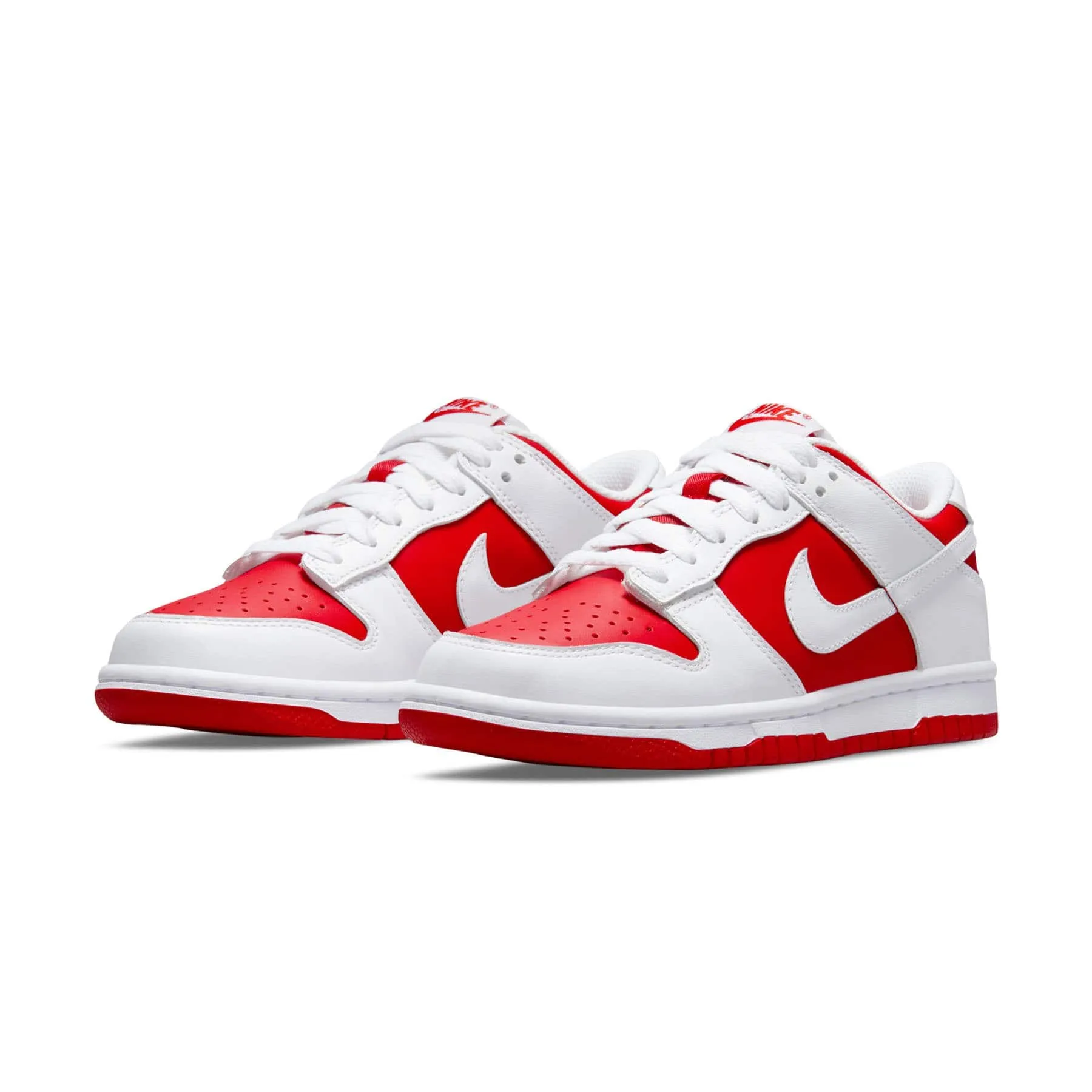 Nike Dunk Low GS 'White University Red' Nike Dunk stylish shoes