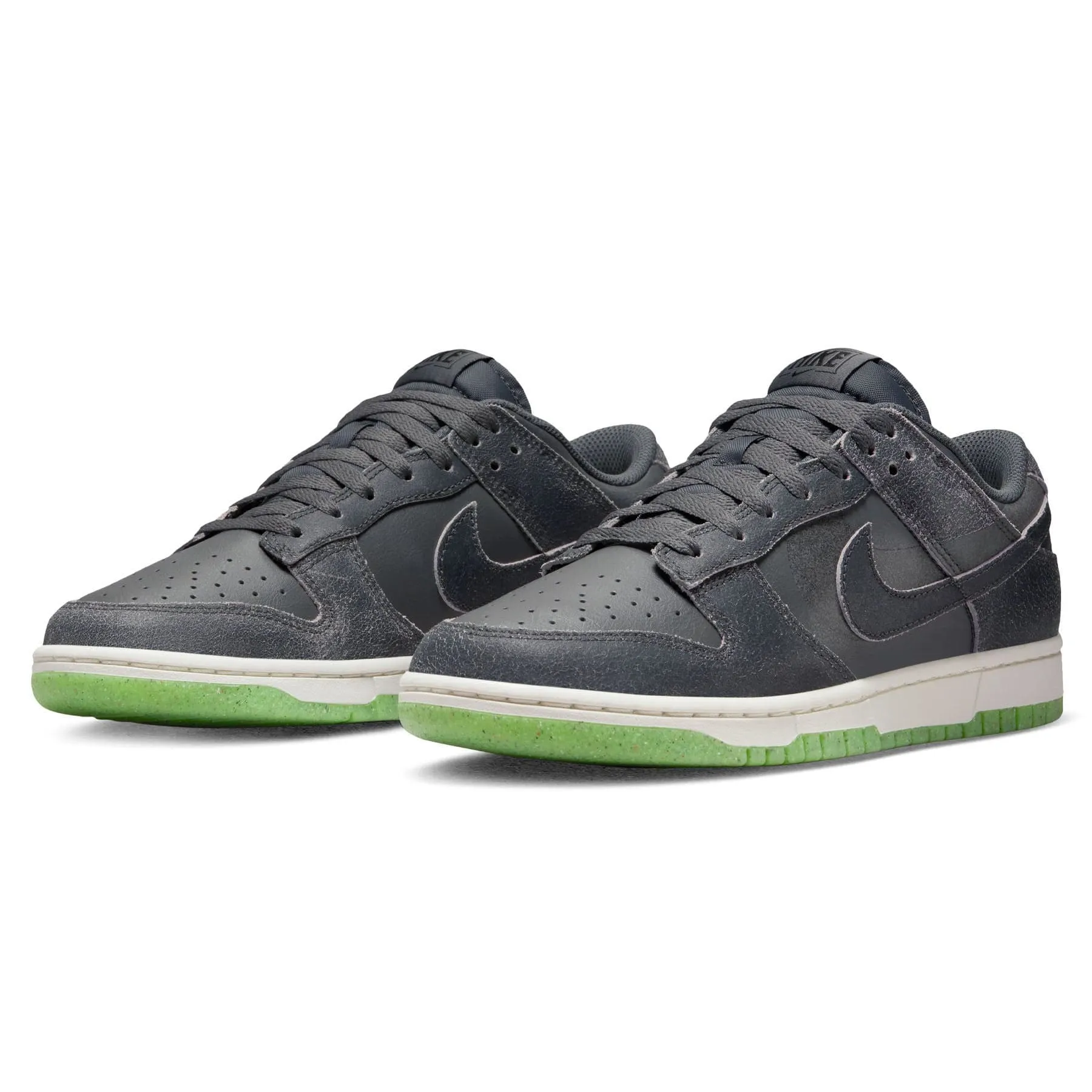 Nike Dunk Low 'Iron Grey Scream Green' Nike Dunk stylish shoes