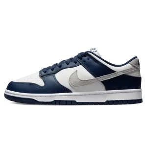 Nike Dunk Low 'Midnight Navy Smoke Grey' Nike Dunk casual shoes with iconic low-top shape