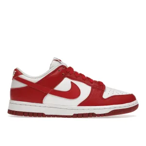 Nike Dunk Low Next Nature White Gym Red Nike Dunk stylish shoes for sport and street