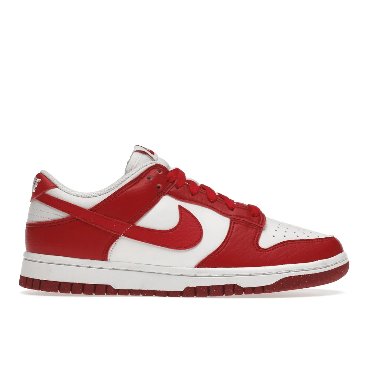 Nike Dunk Low Next Nature White Gym Red Nike Dunk stylish shoes for sport and street