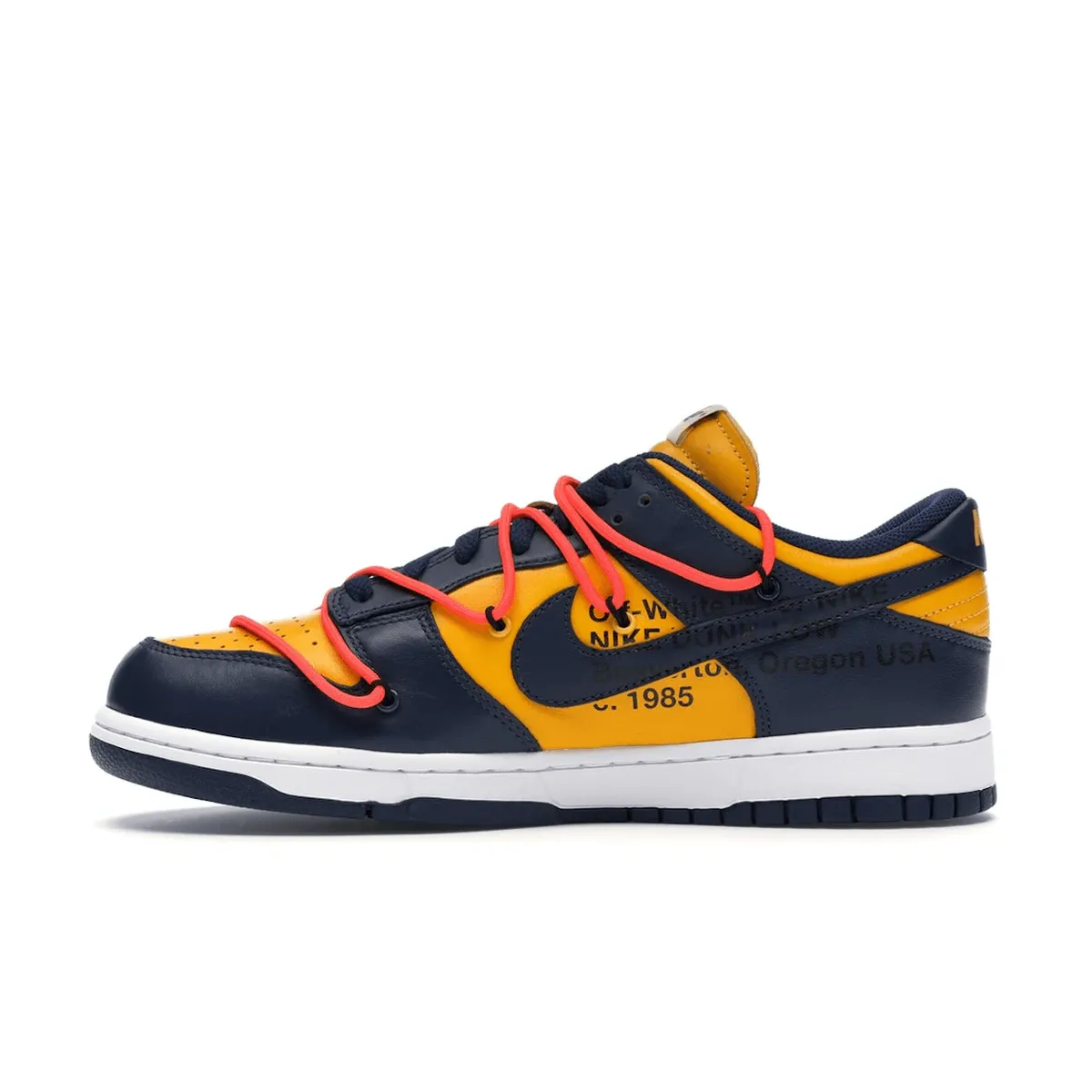 Nike Dunk Low Off-White University Gold Nike Dunk heritage sneakers