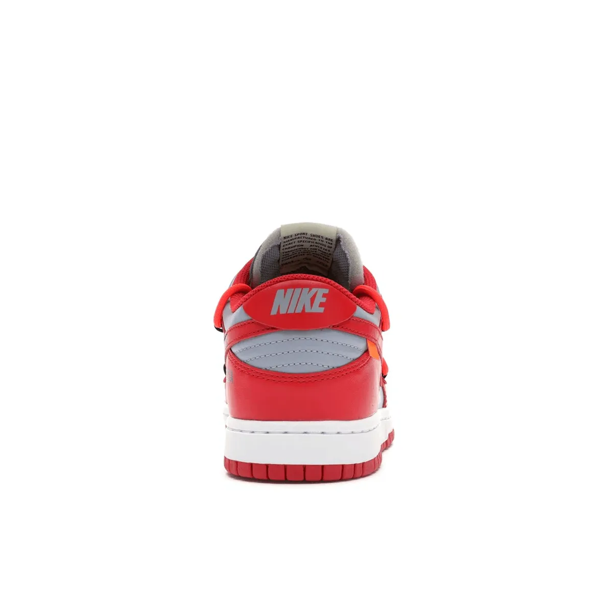 Nike Dunk Low Off-White University Red Nike Dunk heritage sneakers