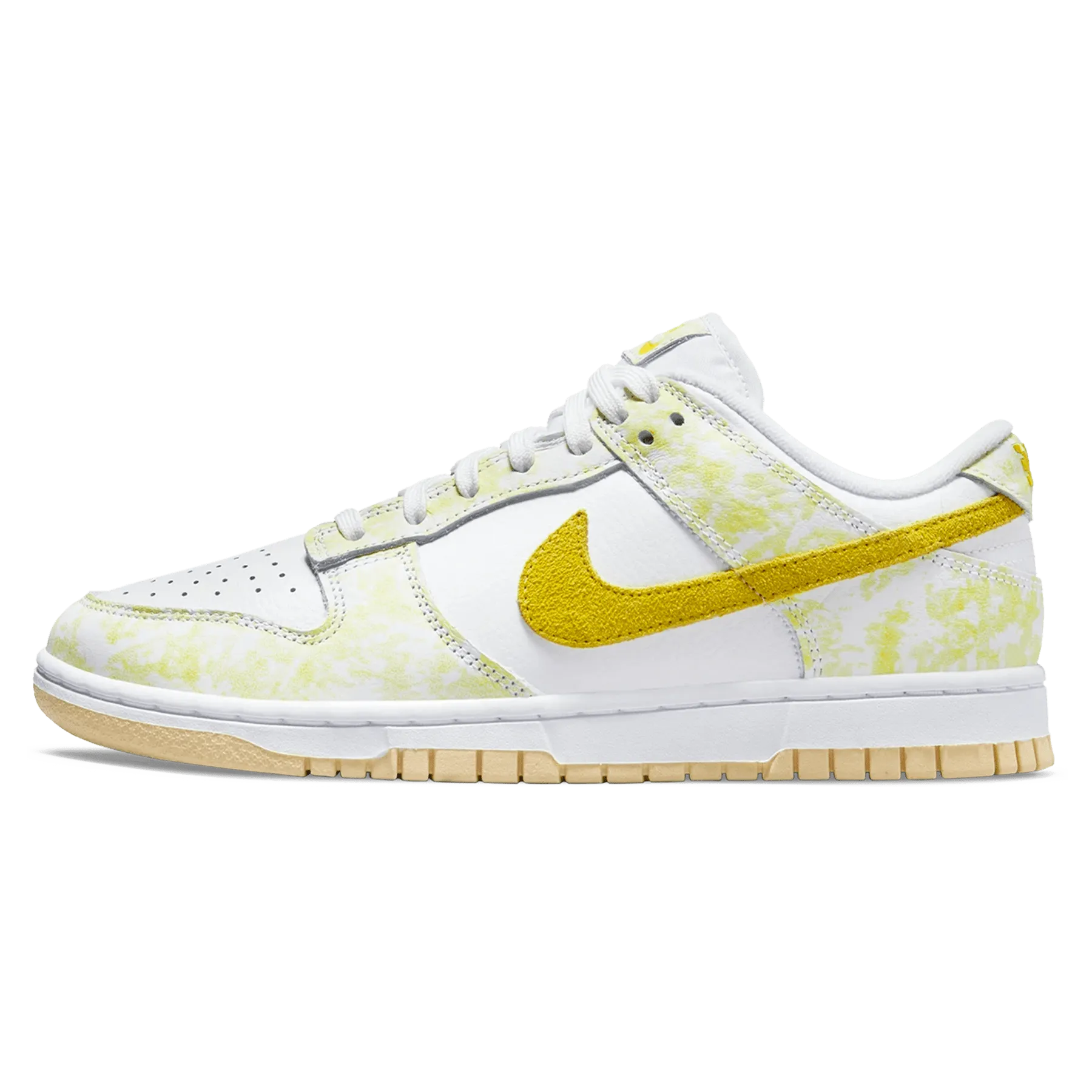 Nike Dunk Low OG Wmns 'Yellow Strike' Nike Dunk casual shoes with iconic low-top shape