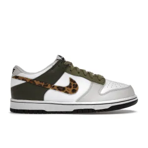 Nike Dunk Low Olive Leopard Nike Dunk stylish shoes for sport and street