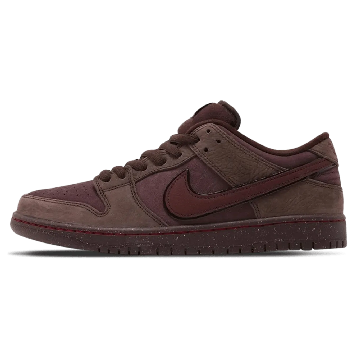 Nike Dunk Low Premium SB 'City Of Love Collection - Burgundy Crush' Nike Dunk casual shoes with iconic low-top shape