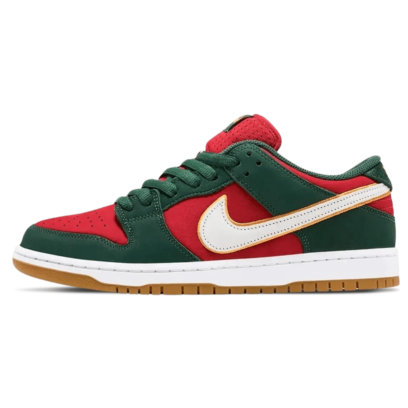 Nike Dunk Low Premium SB 'Seattle Supersonics' Nike Dunk casual shoes with iconic low-top shape