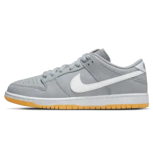 Nike Dunk Low Pro ISO SB 'Wolf Grey Gum' Nike Dunk casual shoes with iconic low-top shape