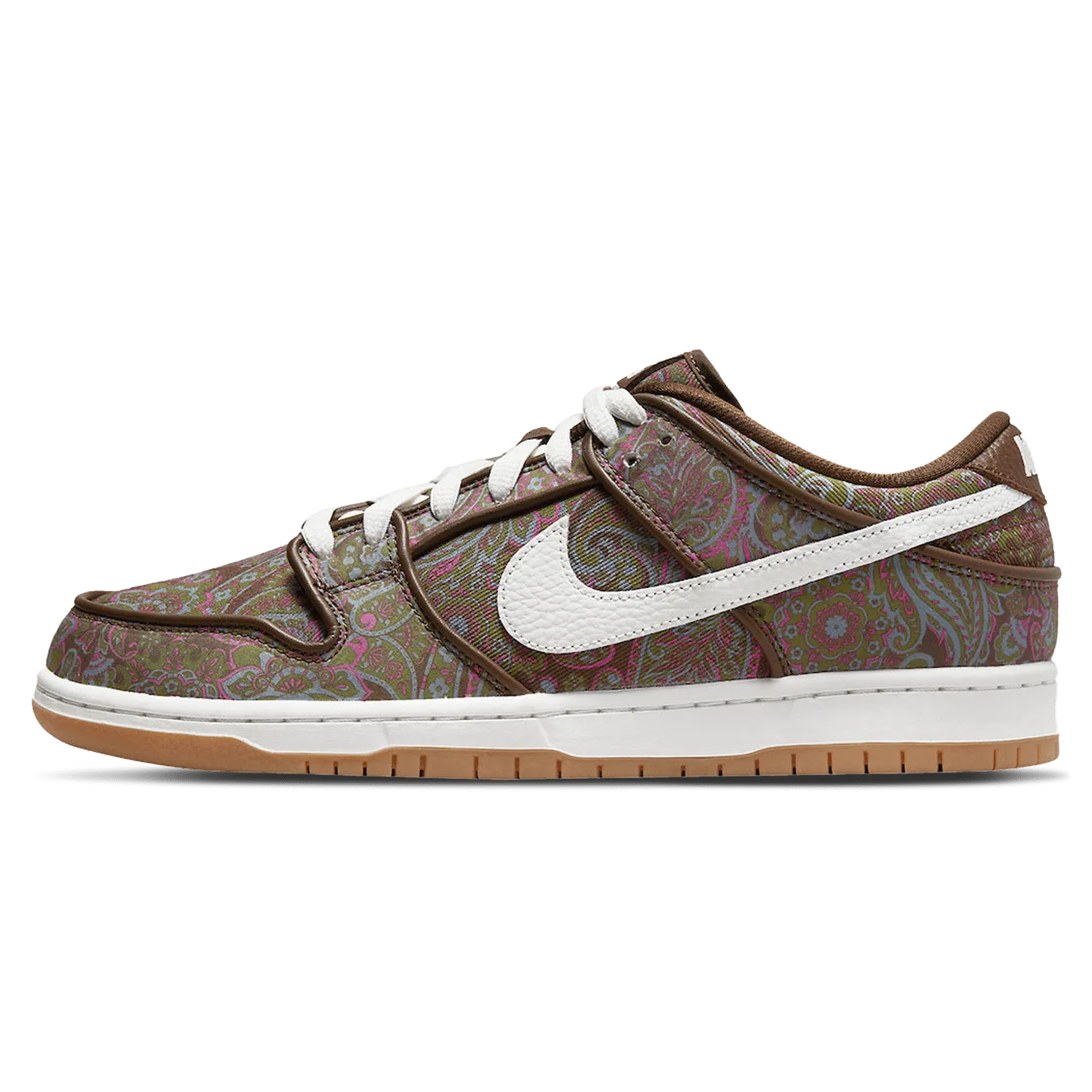 Nike Dunk Low Pro Premium SB 'Paisley' Nike Dunk casual shoes with iconic low-top shape