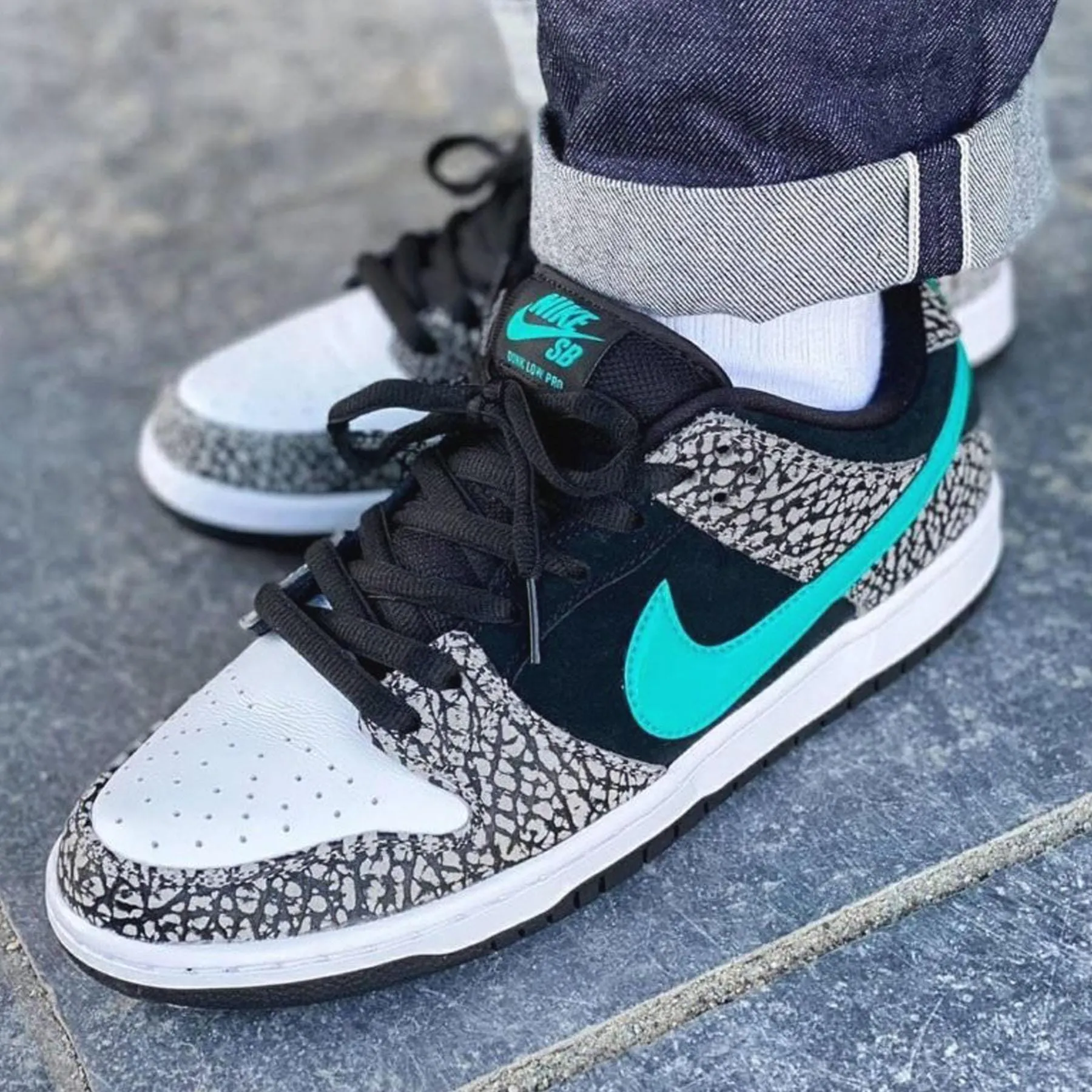 Nike Dunk Low Pro SB 'Atmos Elephant' Nike Dunk stylish shoes