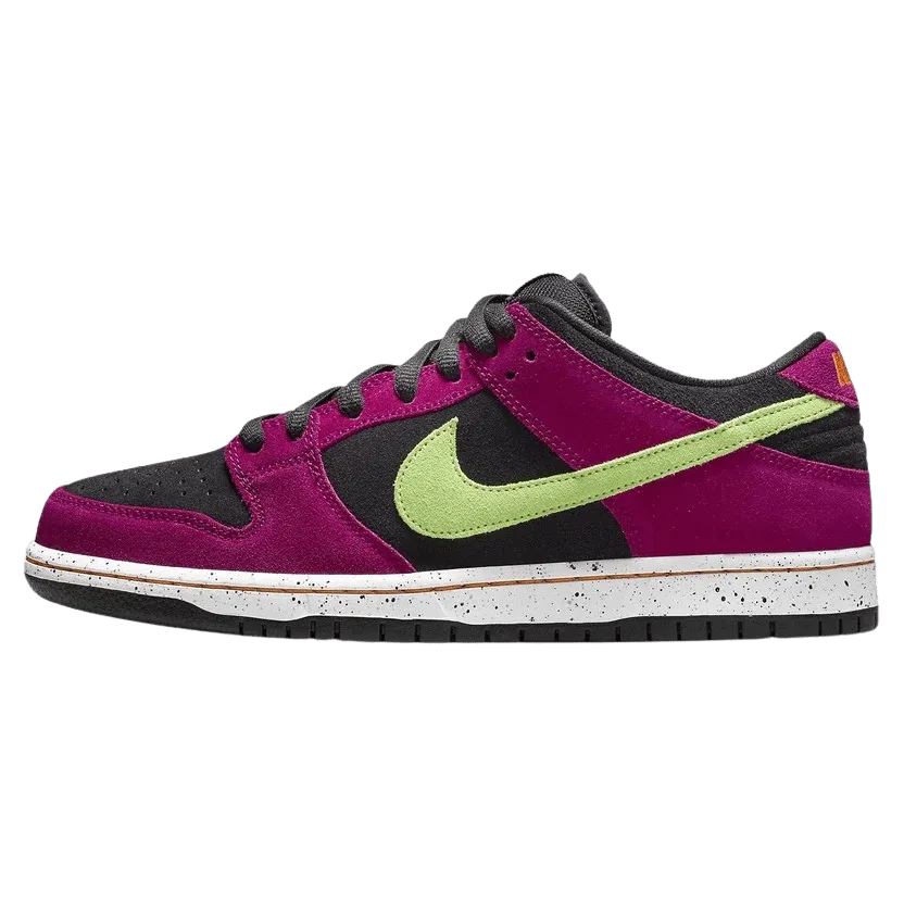 Nike Dunk Low Pro SB 'Red Plum' Nike Dunk casual shoes with iconic low-top shape
