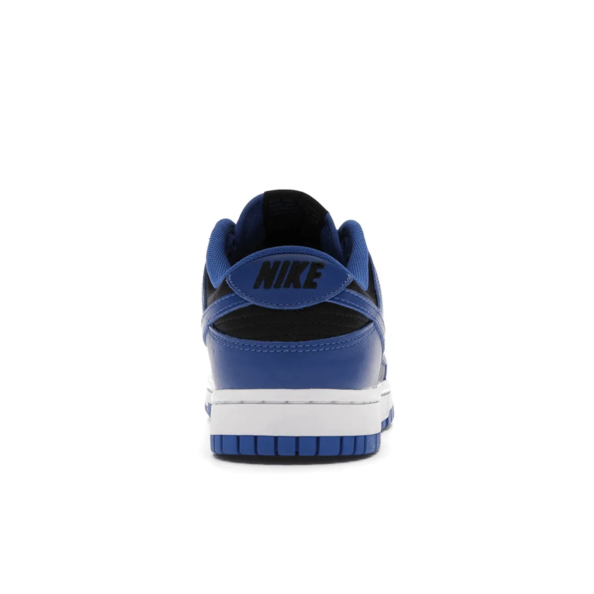 Nike Dunk Low Retro Black Hyper Cobalt Nike Dunk heritage sneakers