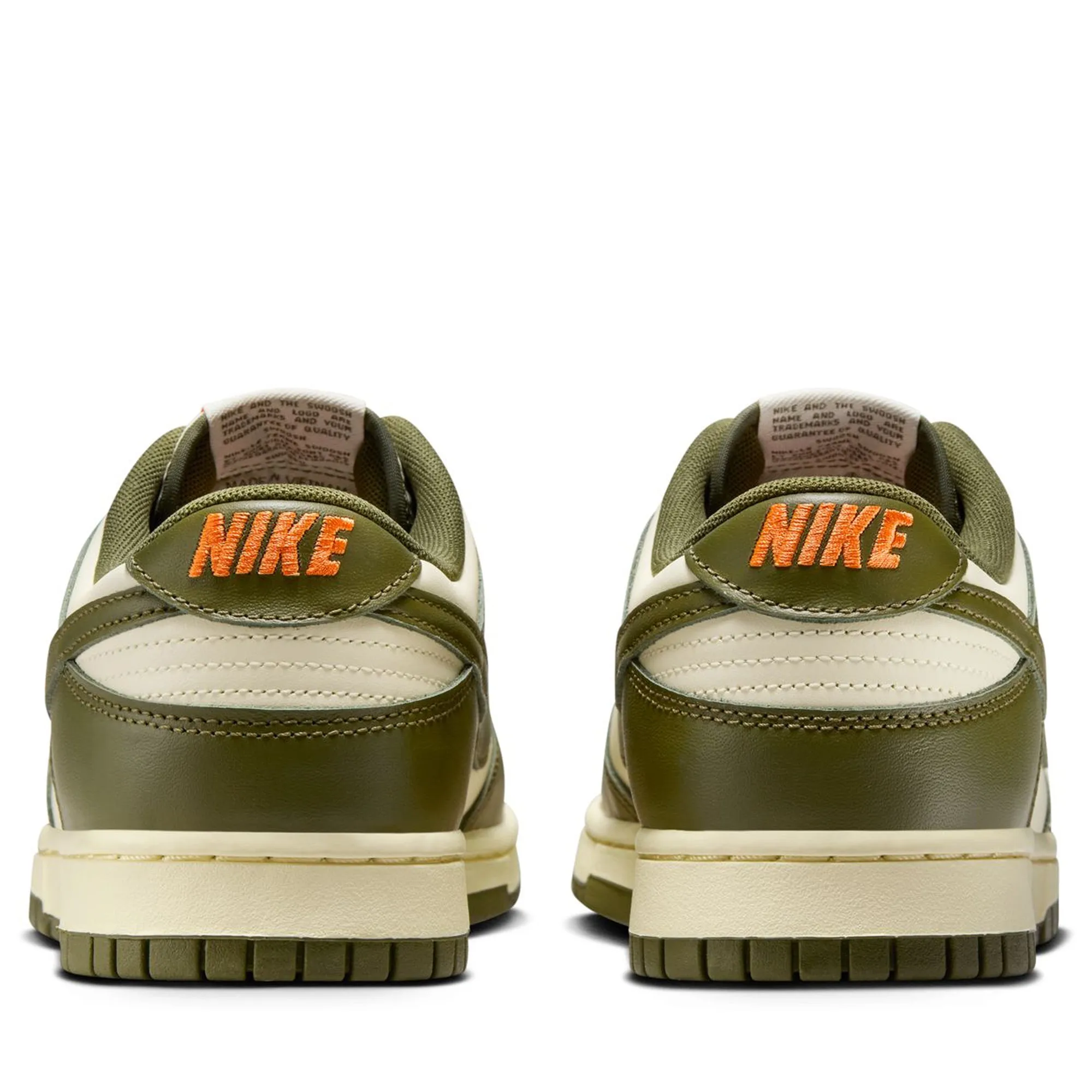 Nike Dunk Low Retro - Coconut Milk/Rough Green Nike signature shoe looks