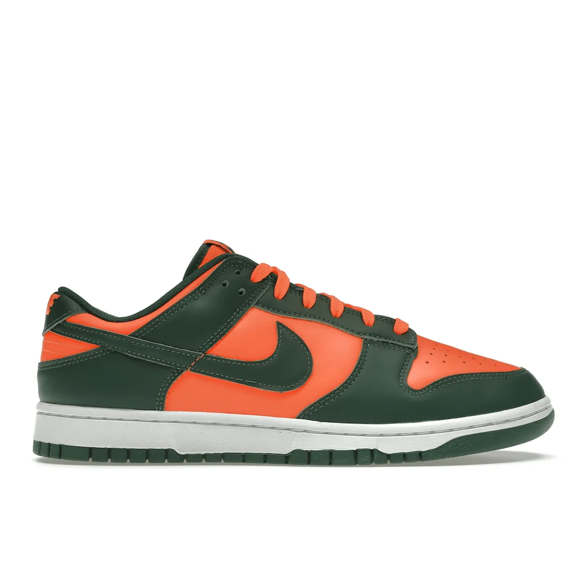 Nike Dunk Low Retro Miami Hurricanes Nike Dunk stylish shoes for sport and street