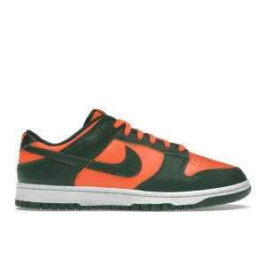 Nike Dunk Low Retro Miami Hurricanes Nike Dunk stylish shoes for sport and street