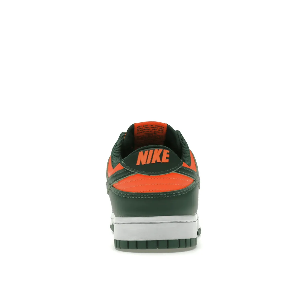 Nike Dunk Low Retro Miami Hurricanes Nike Dunk heritage sneakers