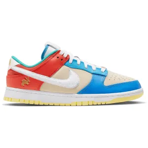 Nike Dunk Low Retro PRM Year of the Rabbit Blue Orange Cream Nike Dunk stylish shoes for sport and street
