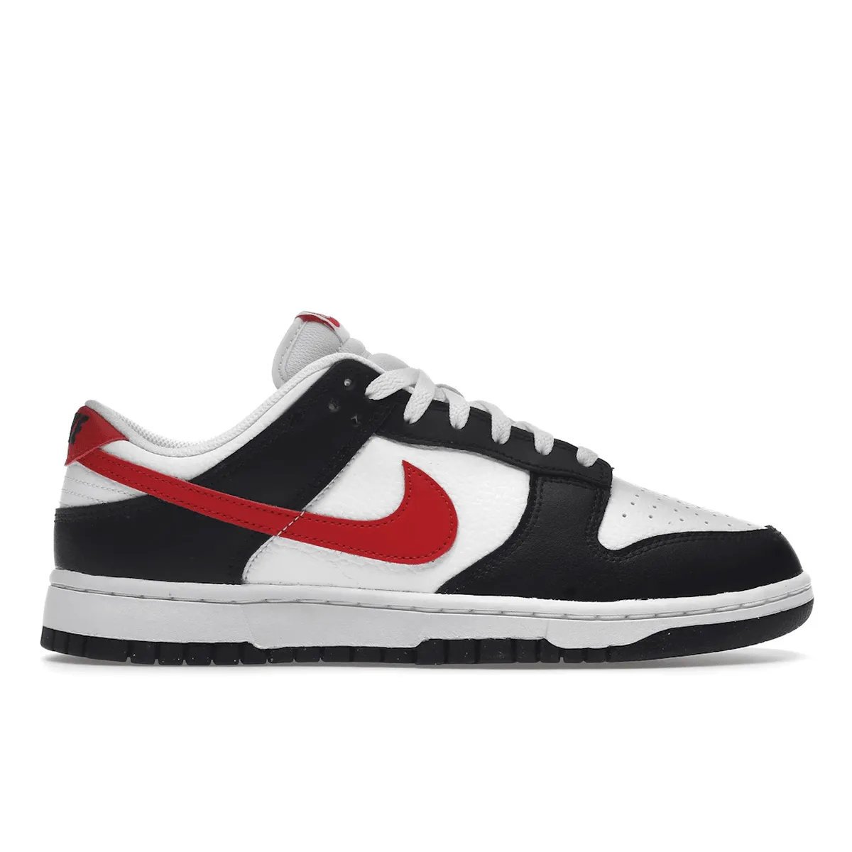 Nike Dunk Low Retro Red Swoosh Panda Nike Dunk stylish shoes for sport and street