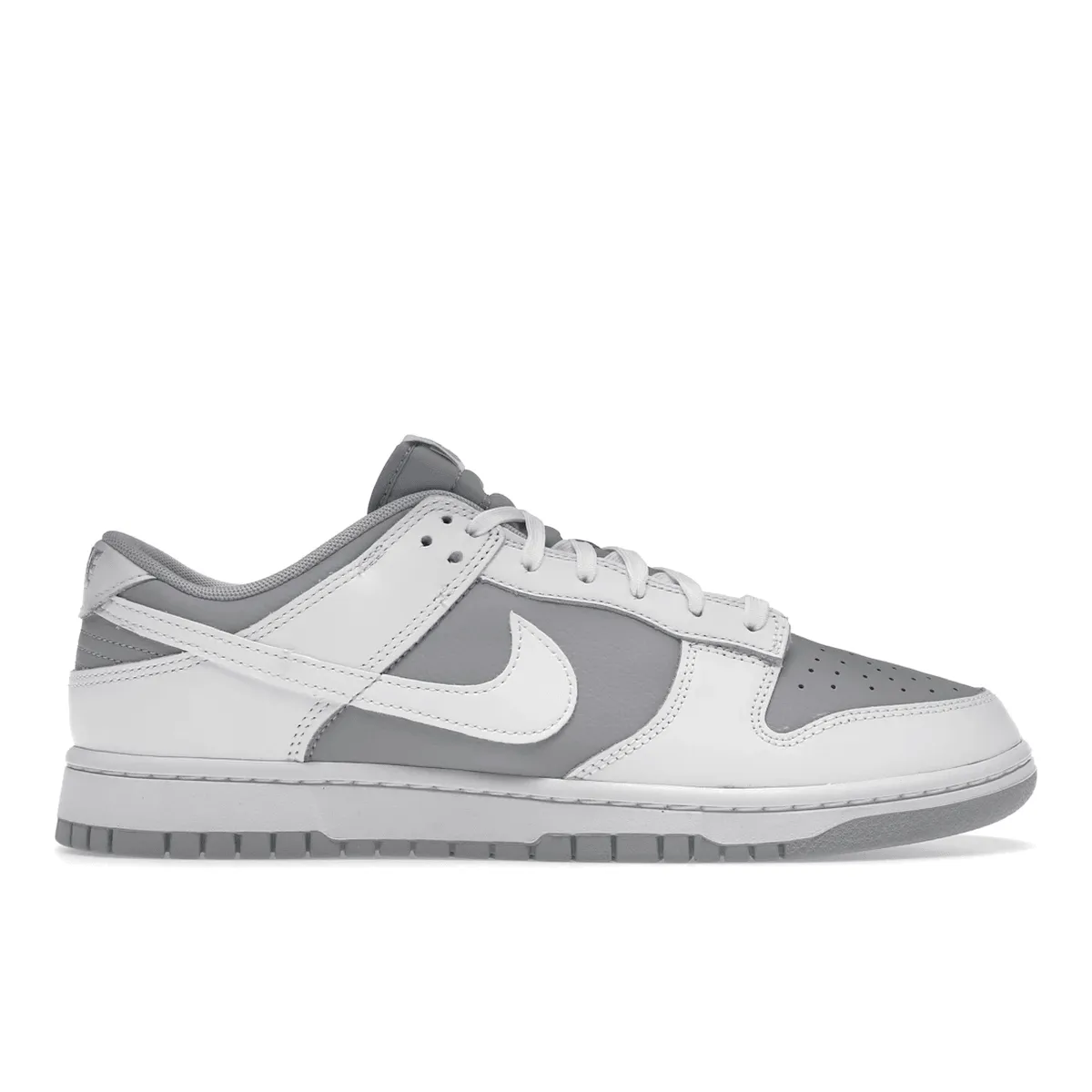 Nike Dunk Low Retro White Grey Nike Dunk stylish shoes for sport and street