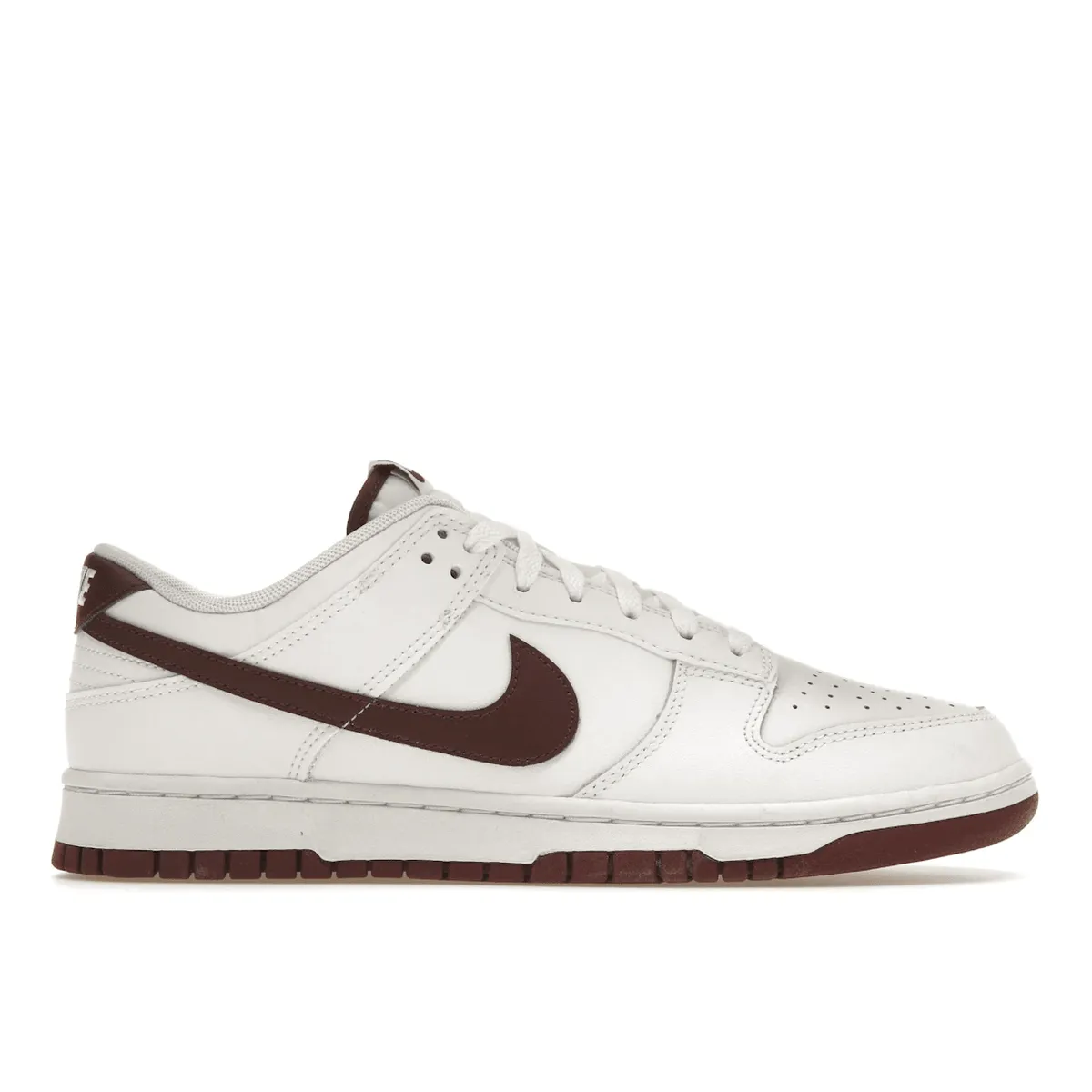 Nike Dunk Low Retro White Night Maroon Nike Dunk stylish shoes for sport and street