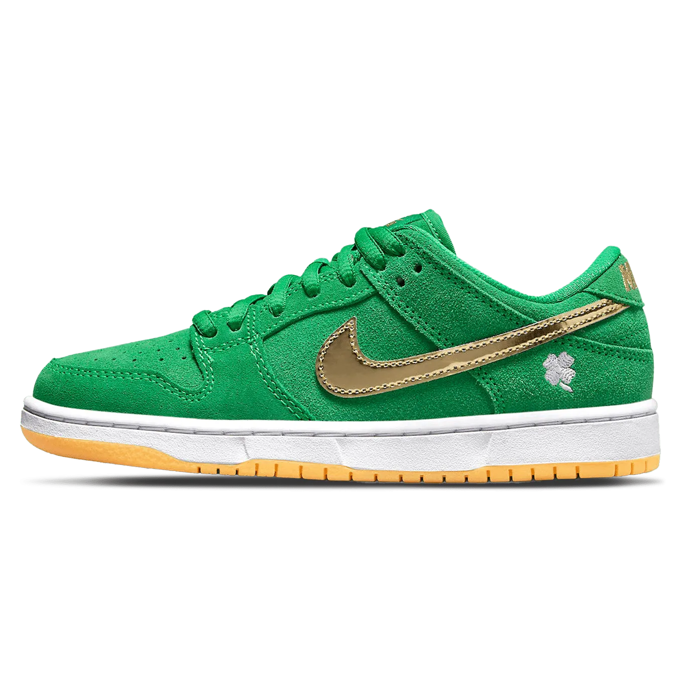 Nike Dunk Low SB ??St. Patrick??s Day?? Nike Dunk casual shoes with iconic low-top shape