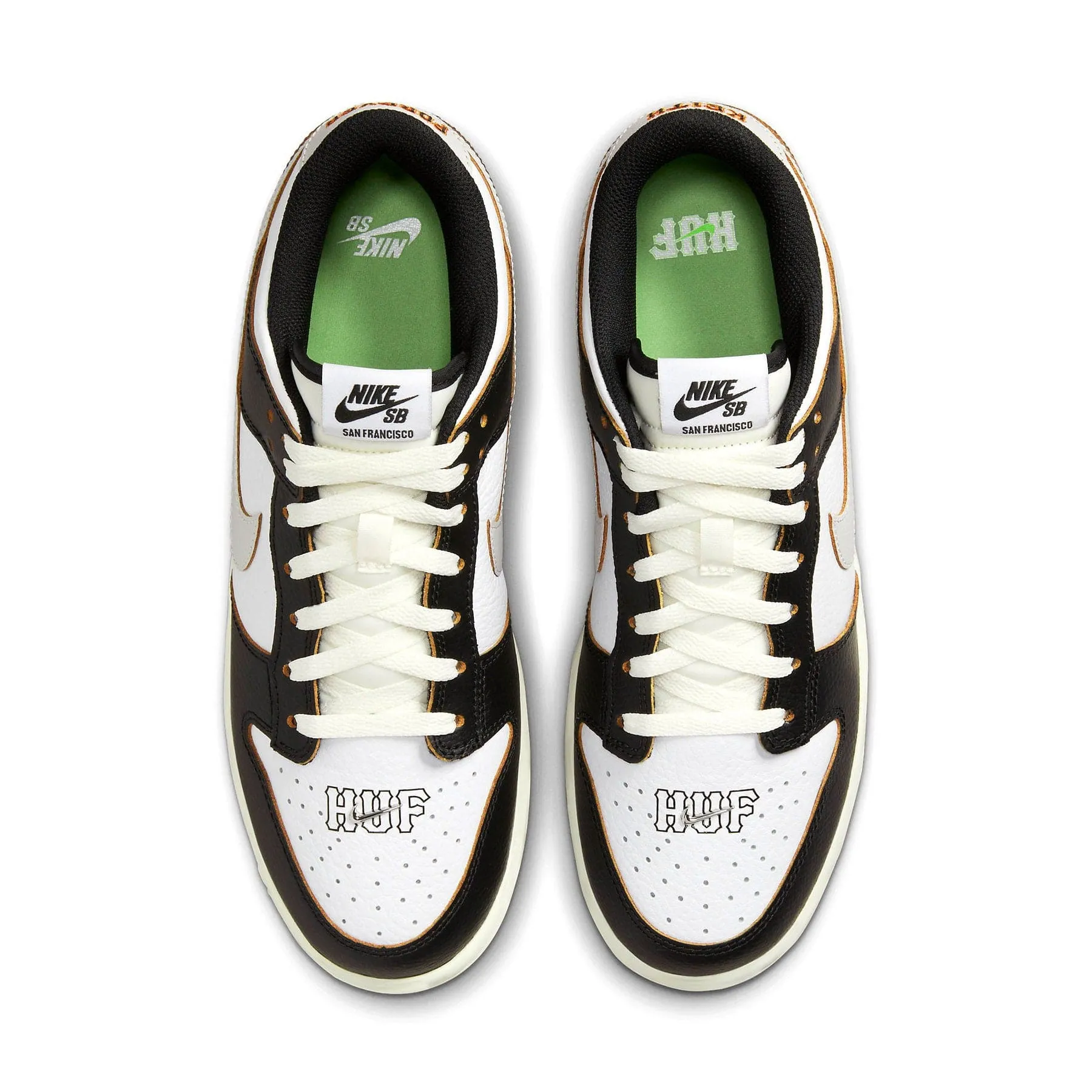 Nike Dunk Low SB x HUF 'San Francisco' Nike Dunk stylish shoes
