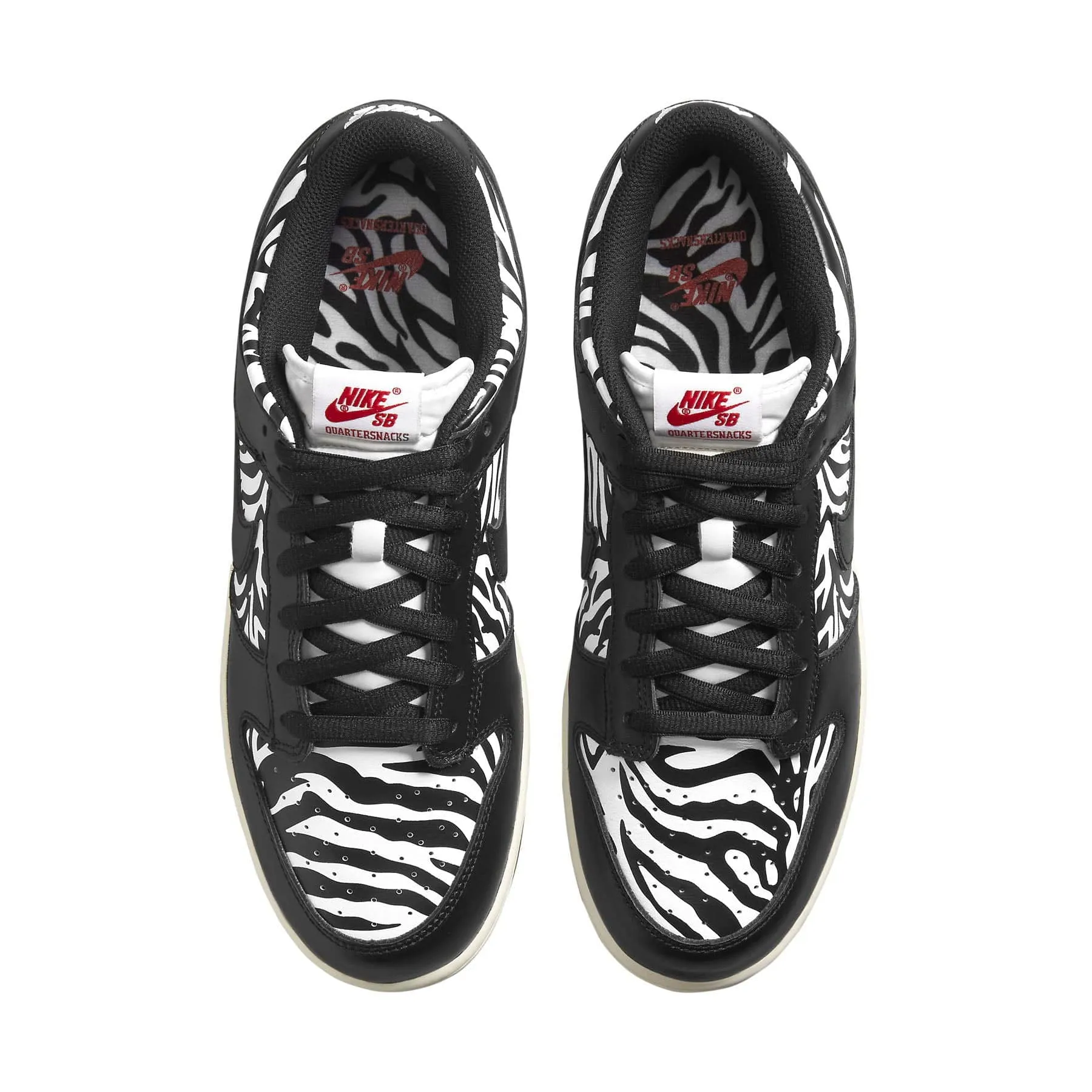 Nike Dunk Low SB x Quartersnacks 'Little Debbie's Zebra Cakes' Nike Dunk stylish shoes